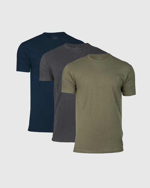 Staple 3-Pack – Navy / Grey / Olive