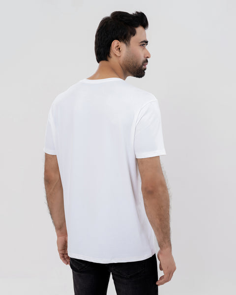 White Comfort Tee