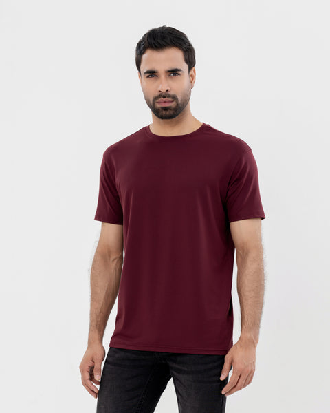 Burgundy Comfort Tee