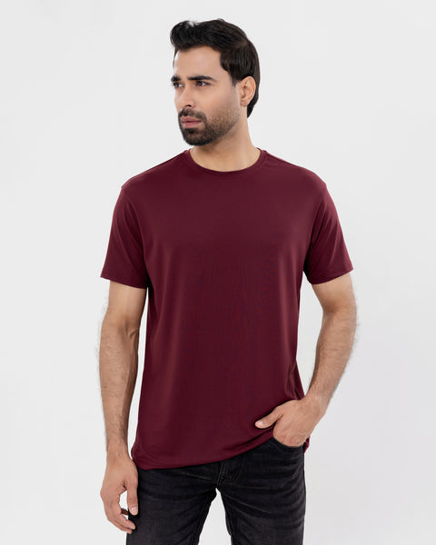 Burgundy Comfort Tee