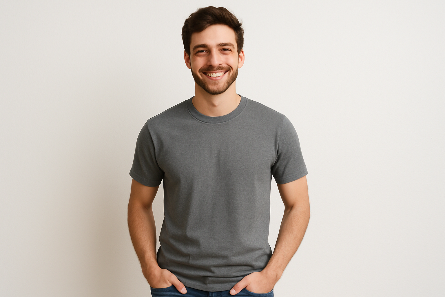 guy wearing t-shirt
